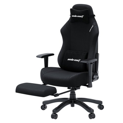 Купити Ігрове крісло Anda Seat Luna Pro L Fabric (AD18T-44-B-F) Black - ціна в Києві, Львові, Вінниці, Хмельницькому, Франківську, Україні | інтернет-магазин TELEMART.UA фото