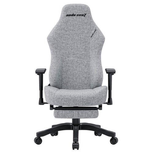 Ігрове крісло Anda Seat Luna Pro L Fabric (AD18T-44-G-F) Gray купити в Україні: Київ, Львів, Хмельницький, Тернопіль, Івано-Франківськ | Низька ціна, відгуки, характеристики від TELEMART фото