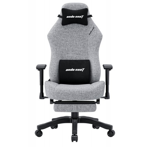 Купити Ігрове крісло Anda Seat Luna Pro L Fabric (AD18T-44-G-F) Gray - ціна в Києві, Львові, Вінниці, Хмельницькому, Франківську, Україні | інтернет-магазин TELEMART.UA фото