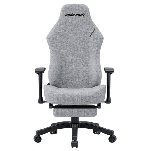 Купити Ігрове крісло Anda Seat Luna Pro L Fabric (AD18T-44-G-F) Gray - ціна в Києві, Львові, Вінниці, Хмельницькому, Франківську, Україні | інтернет-магазин TELEMART.UA фото