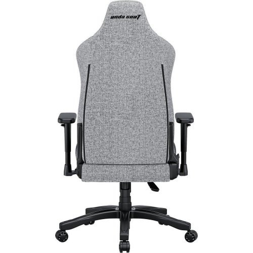 Игровое кресло Anda Seat Novis L Fabric (AD23-L-01-G-F) Gray купить в Украине: Киев, Днепр, Харьков, Одесса  | Низкая цена, отзывы, характеристики от TELEMART фото