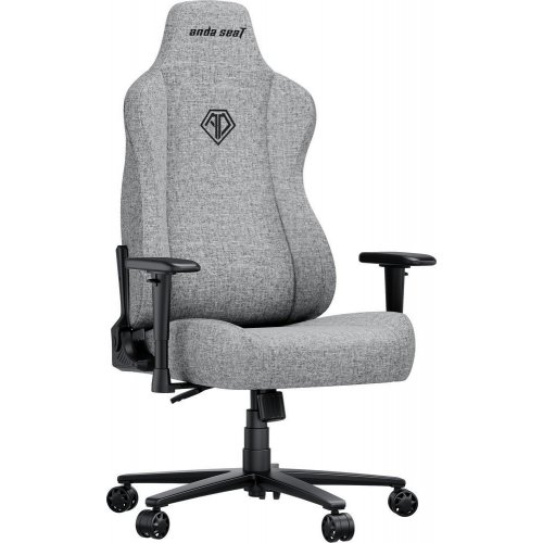 Игровое кресло Anda Seat Novis XL Fabric (AD23-XL-01-G-F) Gray купить в Украине: Киев, Днепр, Харьков, Одесса  | Низкая цена, отзывы, характеристики от TELEMART фото