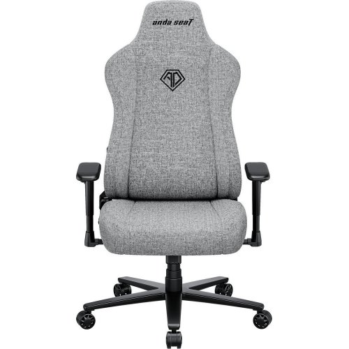 Игровое кресло Anda Seat Novis XL Fabric (AD23-XL-01-G-F) Gray купить в Украине: Киев, Днепр, Харьков, Одесса  | Низкая цена, отзывы, характеристики от TELEMART фото