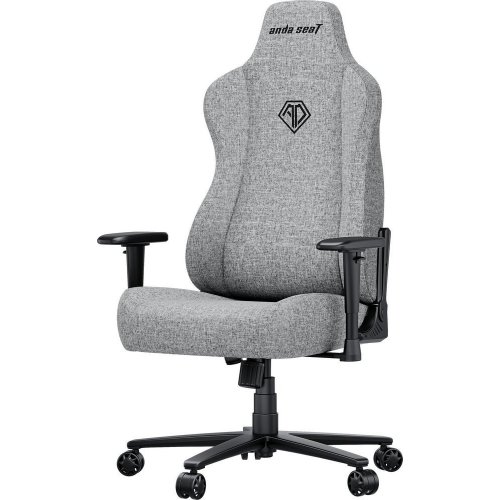 Игровое кресло Anda Seat Novis XL Fabric (AD23-XL-01-G-F) Gray купить в Украине: Киев, Днепр, Харьков, Одесса  | Низкая цена, отзывы, характеристики от TELEMART фото