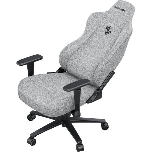 Игровое кресло Anda Seat Novis XL Fabric (AD23-XL-01-G-F) Gray купить в Украине: Киев, Днепр, Харьков, Одесса  | Низкая цена, отзывы, характеристики от TELEMART фото
