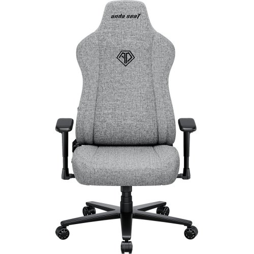 Купити Ігрове крісло Anda Seat Novis XL Fabric (AD23-XL-01-G-F) Gray - ціна в Києві, Львові, Вінниці, Хмельницькому, Франківську, Україні | інтернет-магазин TELEMART.UA фото