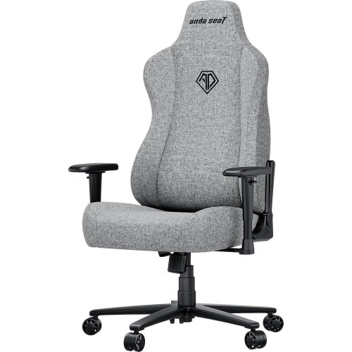 Купити Ігрове крісло Anda Seat Novis XL Fabric (AD23-XL-01-G-F) Gray - ціна в Києві, Львові, Вінниці, Хмельницькому, Франківську, Україні | інтернет-магазин TELEMART.UA фото