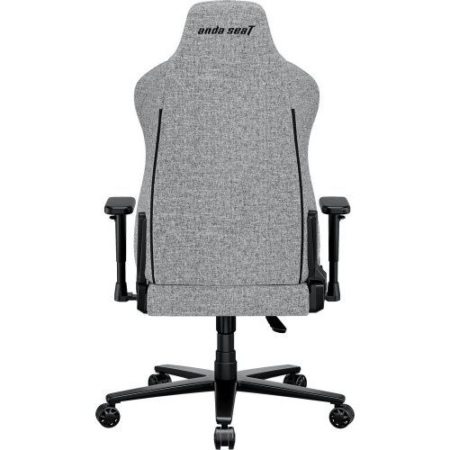 Купити Ігрове крісло Anda Seat Novis XL Fabric (AD23-XL-01-G-F) Gray - ціна в Києві, Львові, Вінниці, Хмельницькому, Франківську, Україні | інтернет-магазин TELEMART.UA фото