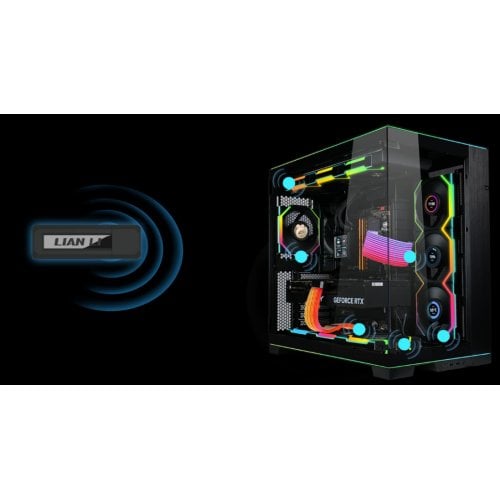 Купити Контролер Lian Li L-Wireless Controller (G89.RF-T-B.01) Black - ціна в Києві, Львові, Вінниці, Хмельницькому, Франківську, Україні | інтернет-магазин TELEMART.UA фото