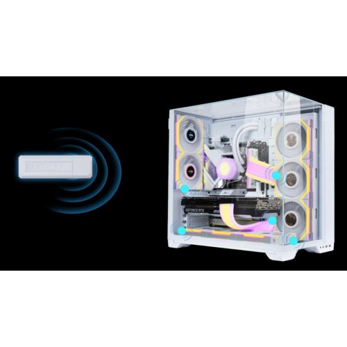 Купити Контролер Lian Li L-Wireless Controller (G89.RF-T-W.01) White - ціна в Києві, Львові, Вінниці, Хмельницькому, Франківську, Україні | інтернет-магазин TELEMART.UA фото
