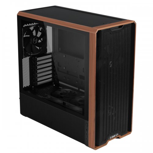 Корпус Lian Li LANCOOL 217 Tempered Glass без БЖ (G99.LAN217X.00) Black купити з перевіркою сумісності: огляд, характеристики, ціна у Києві, Львові, Вінниці, Хмельницькому, Івано-Франківську, Україні | інтернет-магазин TELEMART.UA фото
