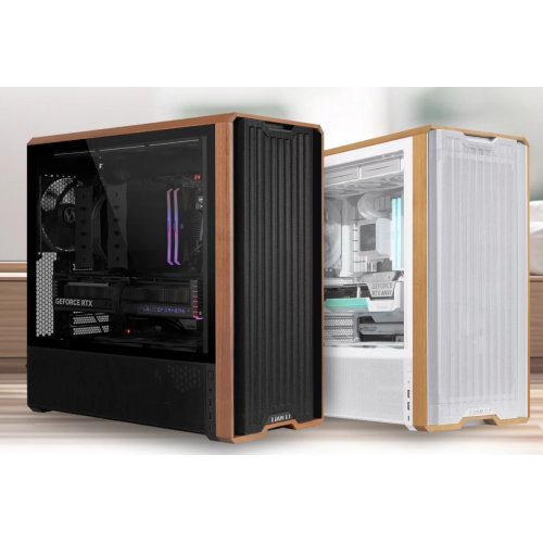 Корпус Lian Li LANCOOL 217 Tempered Glass без БЖ (G99.LAN217X.00) Black купити з перевіркою сумісності: огляд, характеристики, ціна у Києві, Львові, Вінниці, Хмельницькому, Івано-Франківську, Україні | інтернет-магазин TELEMART.UA фото