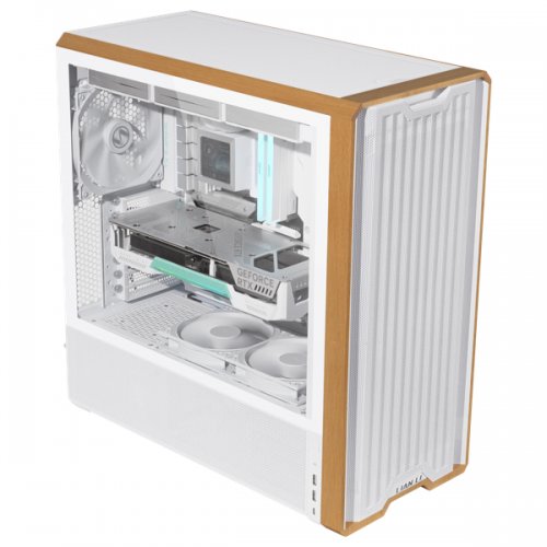 Корпус Lian Li LANCOOL 217 Tempered Glass без БЖ (G99.LAN217W.00) White купити з перевіркою сумісності: огляд, характеристики, ціна у Києві, Львові, Вінниці, Хмельницькому, Івано-Франківську, Україні | інтернет-магазин TELEMART.UA фото