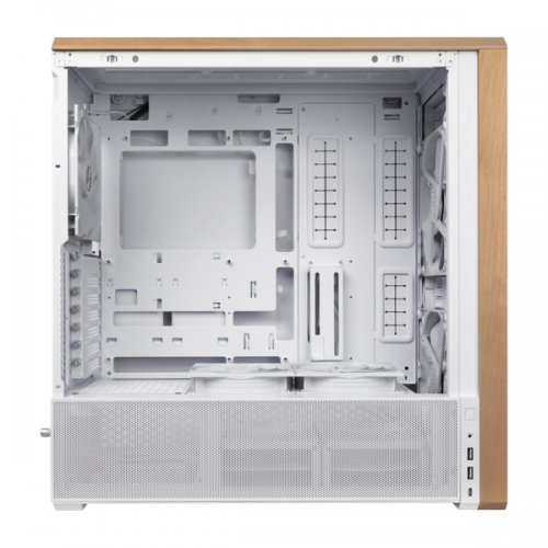 Корпус Lian Li LANCOOL 217 Tempered Glass без БЖ (G99.LAN217W.00) White купити з перевіркою сумісності: огляд, характеристики, ціна у Києві, Львові, Вінниці, Хмельницькому, Івано-Франківську, Україні | інтернет-магазин TELEMART.UA фото
