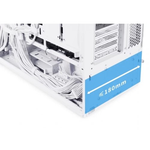Корпус Lian Li LANCOOL 217 Tempered Glass без БЖ (G99.LAN217W.00) White купити з перевіркою сумісності: огляд, характеристики, ціна у Києві, Львові, Вінниці, Хмельницькому, Івано-Франківську, Україні | інтернет-магазин TELEMART.UA фото