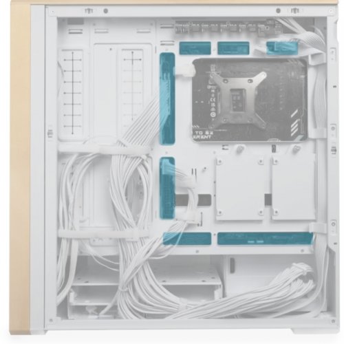 Корпус Lian Li LANCOOL 217 Tempered Glass без БЖ (G99.LAN217W.00) White купити з перевіркою сумісності: огляд, характеристики, ціна у Києві, Львові, Вінниці, Хмельницькому, Івано-Франківську, Україні | інтернет-магазин TELEMART.UA фото