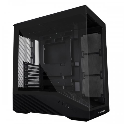 Корпус Lian Li Vector V100 ARGB Tempered Glass без БЖ (G99.V100RX.00) Black купити з перевіркою сумісності: огляд, характеристики, ціна у Києві, Львові, Вінниці, Хмельницькому, Івано-Франківську, Україні | інтернет-магазин TELEMART.UA фото