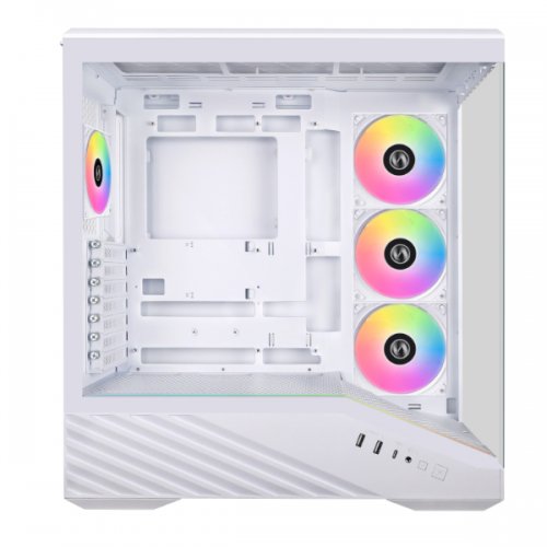 Купить Корпус Lian Li Vector V100 ARGB Tempered Glass без БП (G99.V100RW.00) White с проверкой совместимости: обзор, характеристики, цена в Киеве, Днепре, Одессе, Харькове, Украине | интернет-магазин TELEMART.UA фото