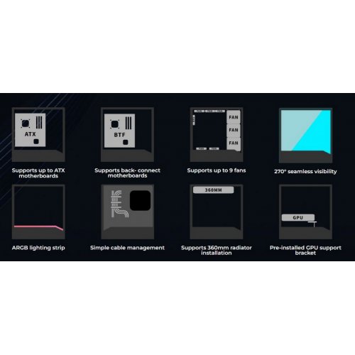 Купить Корпус Lian Li Vector V100 ARGB Tempered Glass без БП (G99.V100RW.00) White с проверкой совместимости: обзор, характеристики, цена в Киеве, Днепре, Одессе, Харькове, Украине | интернет-магазин TELEMART.UA фото