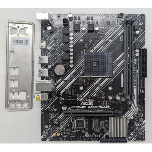 Купить Материнская плата Asus PRIME A520M-R (sAM4, AMD A520) (Восстановлено продавцом, 776460) с проверкой совместимости: обзор, характеристики, цена в Киеве, Днепре, Одессе, Харькове, Украине | интернет-магазин TELEMART.UA фото
