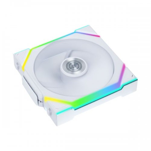 Кулер для корпуса Lian Li Uni Fan SL Wireless 120 Reverse Blade (G99.12RSL1W1W.00) White купити з перевіркою сумісності: огляд, характеристики, ціна у Києві, Львові, Вінниці, Хмельницькому, Івано-Франківську, Україні | інтернет-магазин TELEMART.UA фото