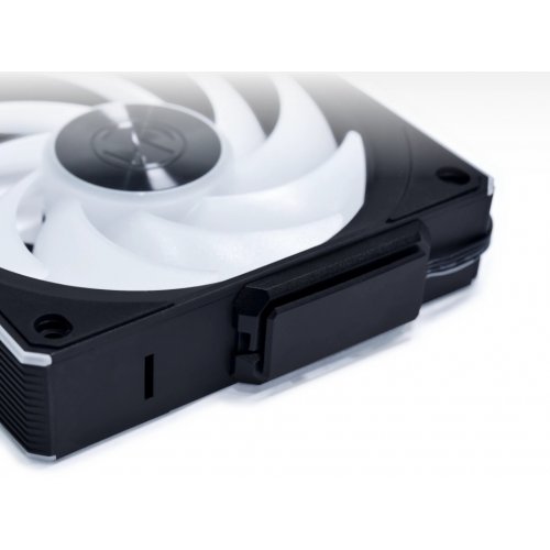 Набір кулерів для корпусу Lian Li Uni Fan CL Wireless 120 3 in 1 (G99.12CL1W3B.00) Black купити з перевіркою сумісності: огляд, характеристики, ціна у Києві, Львові, Вінниці, Хмельницькому, Івано-Франківську, Україні | інтернет-магазин TELEMART.UA фото