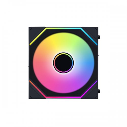 Набір кулерів для корпусу Lian Li Uni Fan SL-INF Wireless 120 3 in 1 (G99.12SLIN1W3B.00) Black купити з перевіркою сумісності: огляд, характеристики, ціна у Києві, Львові, Вінниці, Хмельницькому, Івано-Франківську, Україні | інтернет-магазин TELEMART.UA фото
