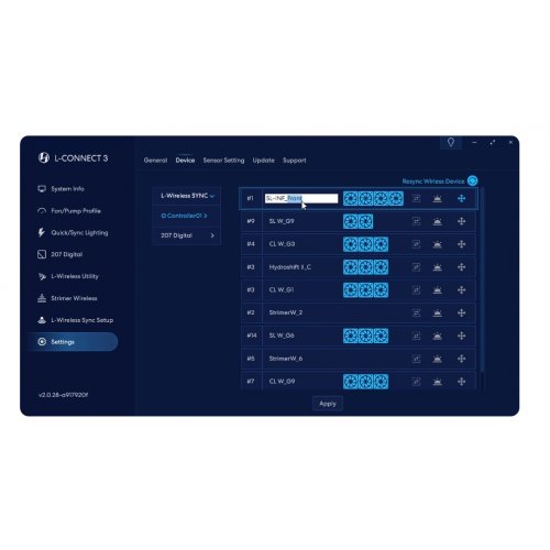 Набір кулерів для корпусу Lian Li Uni Fan SL-INF Wireless 120 3 in 1 (G99.12SLIN1W3B.00) Black купити з перевіркою сумісності: огляд, характеристики, ціна у Києві, Львові, Вінниці, Хмельницькому, Івано-Франківську, Україні | інтернет-магазин TELEMART.UA фото
