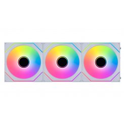 Набір кулерів для корпусу Lian Li Uni Fan SL-INF Wireless 120 3 in 1 (G99.12SLIN1W3W.00) White