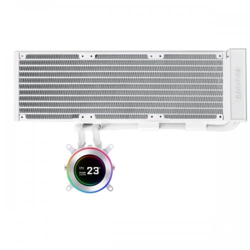 Купить Готовая СВО Lian Li Hydroshift II LCD-C 360CL (G89.GHS2LCD36RW.00) White с проверкой совместимости: обзор, характеристики, цена в Киеве, Днепре, Одессе, Харькове, Украине | интернет-магазин TELEMART.UA фото
