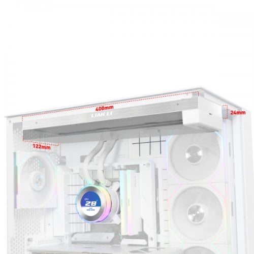 Купить Готовая СВО Lian Li Hydroshift II LCD-C 360CL (G89.GHS2LCD36RW.00) White с проверкой совместимости: обзор, характеристики, цена в Киеве, Днепре, Одессе, Харькове, Украине | интернет-магазин TELEMART.UA фото