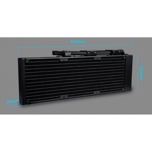 Купить Готовая СВО Lian Li Hydroshift II LCD-C 360CL (G89.GHS2LCD36RW.00) White с проверкой совместимости: обзор, характеристики, цена в Киеве, Днепре, Одессе, Харькове, Украине | интернет-магазин TELEMART.UA фото