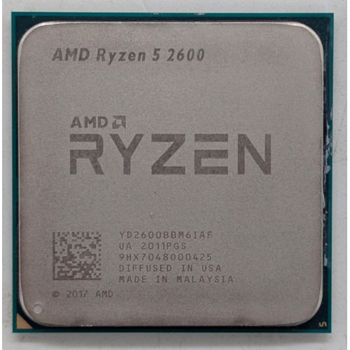 Купить Процессор AMD Ryzen 5 2600 3.4(3.9)GHz 16MB sAM4 Tray (YD2600BBM6IAF) (Восстановлено продавцом, 776504) с проверкой совместимости: обзор, характеристики, цена в Киеве, Днепре, Одессе, Харькове, Украине | интернет-магазин TELEMART.UA фото