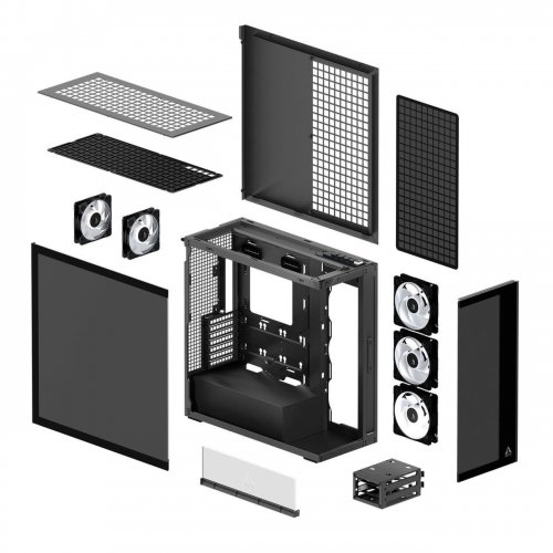 Купить Корпус Arctic Xtender без БП (ACPCC00015A) Black с проверкой совместимости: обзор, характеристики, цена в Киеве, Днепре, Одессе, Харькове, Украине | интернет-магазин TELEMART.UA фото