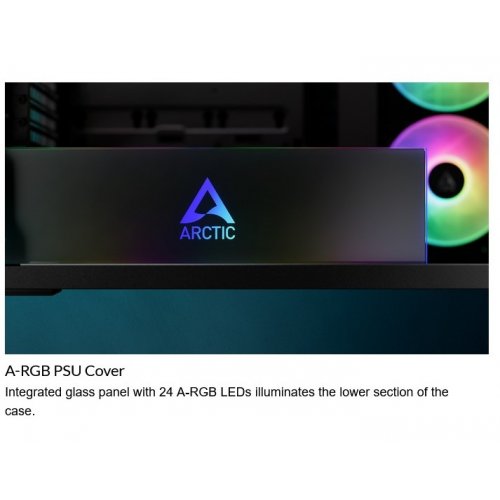 Купить Корпус Arctic Xtender без БП (ACPCC00015A) Black с проверкой совместимости: обзор, характеристики, цена в Киеве, Днепре, Одессе, Харькове, Украине | интернет-магазин TELEMART.UA фото