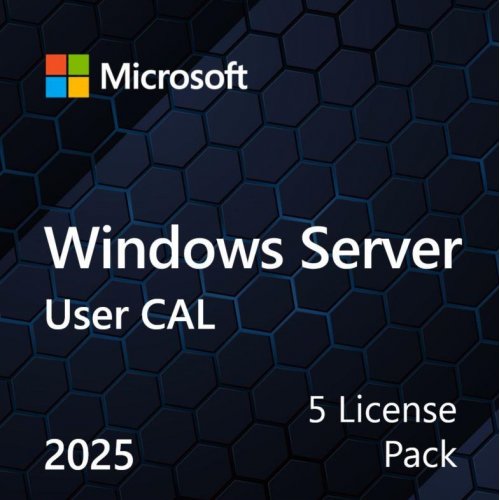 Купити ПЗ для сервера Microsoft Windows Server 2025 CAL 5 User English ОЕМ без носія (EP2-25279) - ціна в Києві, Львові, Вінниці, Хмельницькому, Франківську, Україні | інтернет-магазин TELEMART.UA фото