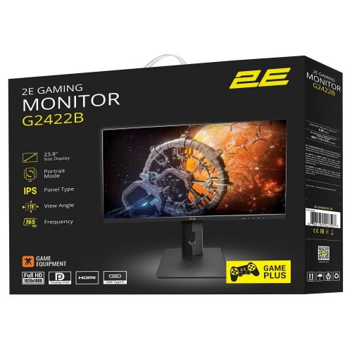 Купити Монітор 2E 23.8" Gaming G2422B (2E-G2422B-01.UA) Black (Відновлено продавцем, 776522) - ціна в Києві, Львові, Вінниці, Хмельницькому, Франківську, Україні | інтернет-магазин TELEMART.UA фото