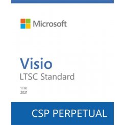 Офисное приложение Microsoft Visio LTSC Standard 2021 (DG7GMGF0D7DB-0002)