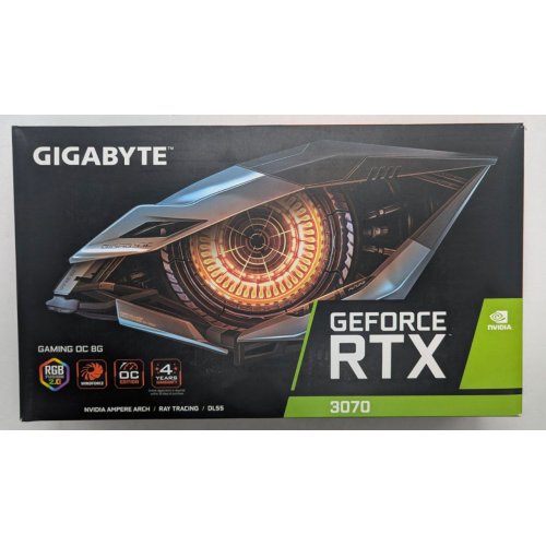 Відеокарта Gigabyte GeForce RTX 3070 Gaming OC 8192MB (GV-N3070GAMING OC-8GD) (Відновлено продавцем, 776545) купити з перевіркою сумісності: огляд, характеристики, ціна у Києві, Львові, Вінниці, Хмельницькому, Івано-Франківську, Україні | інтернет-магазин TELEMART.UA фото