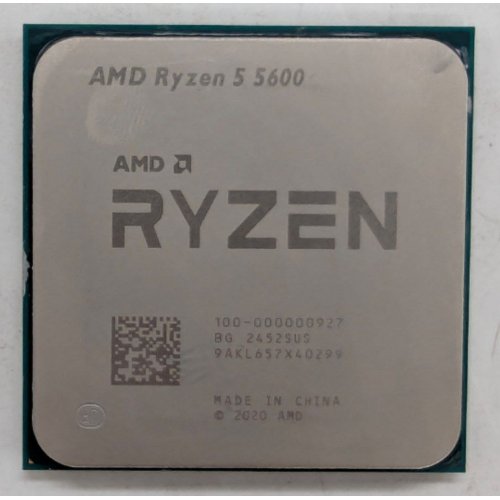 Купить Процессор AMD Ryzen 5 5600 3.5(4.4)GHz 32MB sAM4 Tray (100-000000927) (Восстановлено продавцом, 776577) с проверкой совместимости: обзор, характеристики, цена в Киеве, Днепре, Одессе, Харькове, Украине | интернет-магазин TELEMART.UA фото