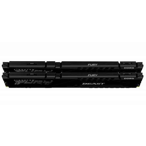 Купить Уценка озу Kingston DDR5 16GB (2x8GB) 5600MHz FURY Beast Black (KF556C40BBK2-16) (Повреждена упаковка, 776585) с проверкой совместимости: обзор, характеристики, цена в Киеве, Днепре, Одессе, Харькове, Украине | интернет-магазин TELEMART.UA фото