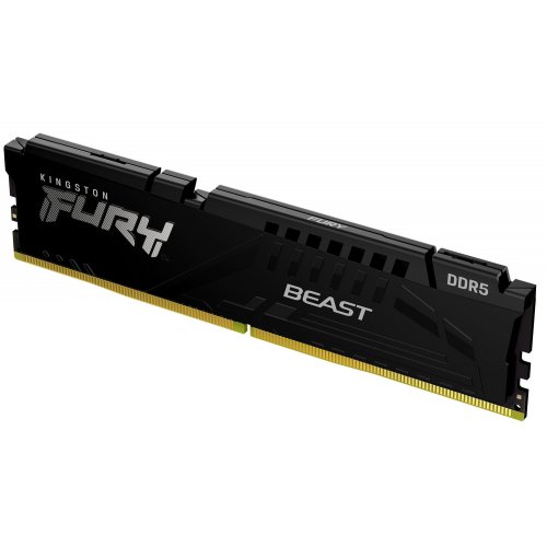 Купить Уценка озу Kingston DDR5 16GB (2x8GB) 5600MHz FURY Beast Black (KF556C40BBK2-16) (Повреждена упаковка, 776585) с проверкой совместимости: обзор, характеристики, цена в Киеве, Днепре, Одессе, Харькове, Украине | интернет-магазин TELEMART.UA фото