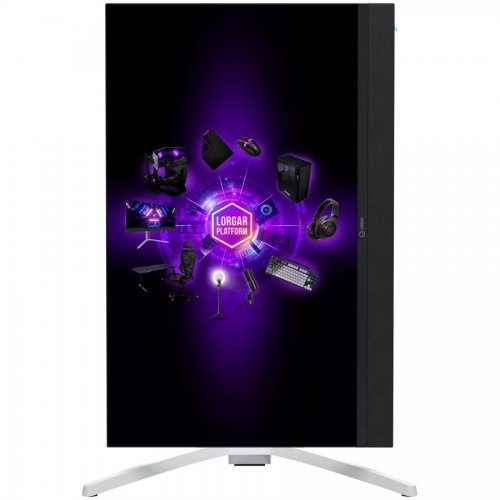 Купити Монітор Lorgar 27" 27MP1 (LRG-27MP1U160-GY) Milky Gray/Black - ціна в Києві, Львові, Вінниці, Хмельницькому, Франківську, Україні | інтернет-магазин TELEMART.UA фото