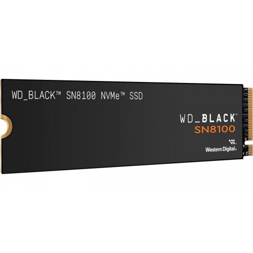 Купить SSD-диск Western Digital Black SN8100 3D NAND TLC 1TB M.2 (2280 PCI-E) NVMe x4 (WDS100T1X0M) с проверкой совместимости: обзор, характеристики, цена в Киеве, Днепре, Одессе, Харькове, Украине | интернет-магазин TELEMART.UA фото