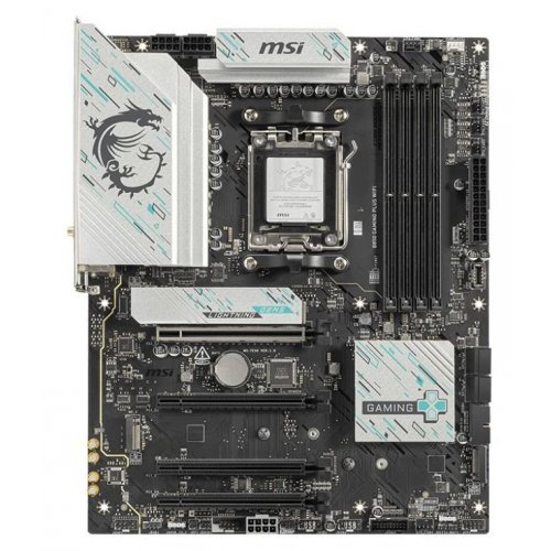 Купить Уценка материнская плата MSI B850 GAMING PLUS WIFI (sAM5, AMD B850) (Следы использования, 776634) с проверкой совместимости: обзор, характеристики, цена в Киеве, Днепре, Одессе, Харькове, Украине | интернет-магазин TELEMART.UA фото