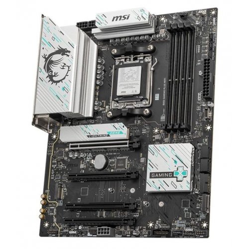 Купить Уценка материнская плата MSI B850 GAMING PLUS WIFI (sAM5, AMD B850) (Следы использования, 776634) с проверкой совместимости: обзор, характеристики, цена в Киеве, Днепре, Одессе, Харькове, Украине | интернет-магазин TELEMART.UA фото