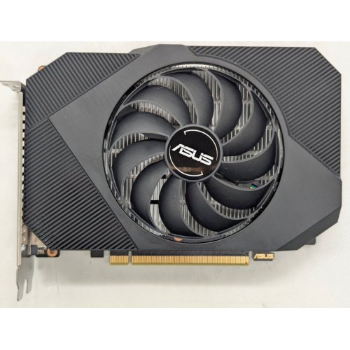 Відеокарта Asus GeForce GTX 1650 Phoenix OC 4096MB (PH-GTX1650-O4GD6) (Відновлено продавцем, 776919) купити з перевіркою сумісності: огляд, характеристики, ціна у Києві, Львові, Вінниці, Хмельницькому, Івано-Франківську, Україні | інтернет-магазин TELEMART.UA фото