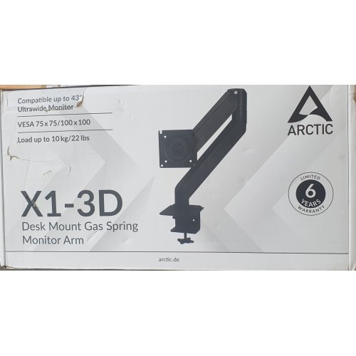 Купити Уцінка Arctic X1-3D (AEMNT00062A) (Пошкоджено пакування, 776950) - ціна в Києві, Львові, Вінниці, Хмельницькому, Франківську, Україні | інтернет-магазин TELEMART.UA фото