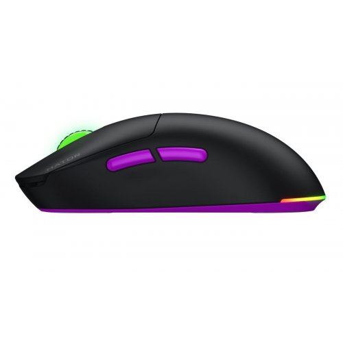 Купити Уцінка миша HATOR Quasar 3 Ultra 8K Wireless (HTM770) Black/Violet (вскрите пакування, 777021) - ціна в Києві, Львові, Вінниці, Хмельницькому, Франківську, Україні | інтернет-магазин TELEMART.UA фото