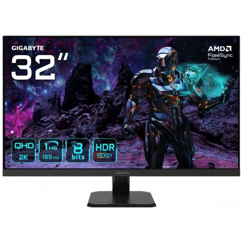 Купить Уценка монитор Gigabyte 31.5" GS32Q Black (Повреждена упаковка, 777448) - цена в Харькове, Киеве, Днепре, Одессе
в интернет-магазине Telemart фото